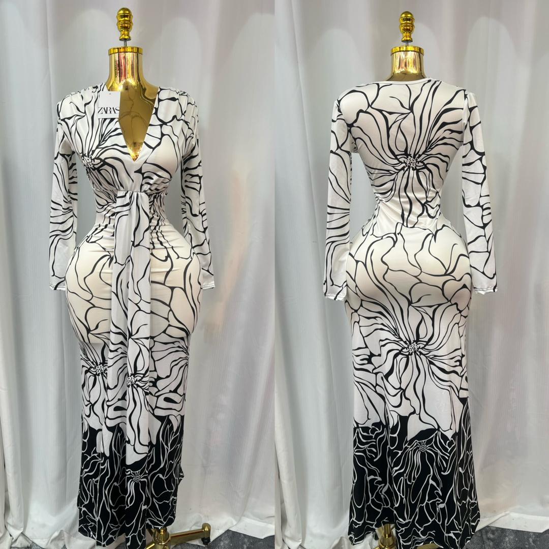 quality material gown 
