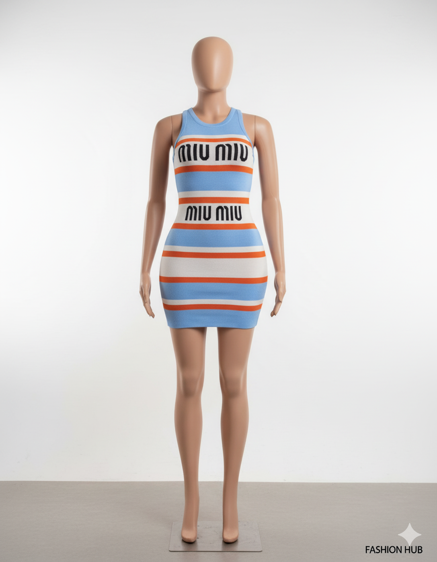 quality sweater material gown 