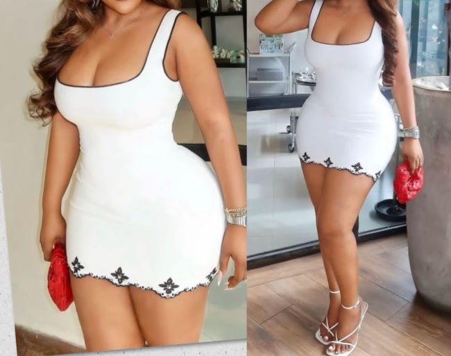 beautiful and sexy ladies gown