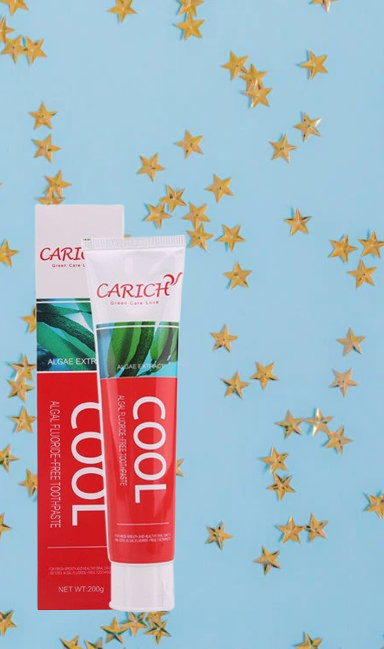 CARICH Cool Algal Fluoride free toothpaste
